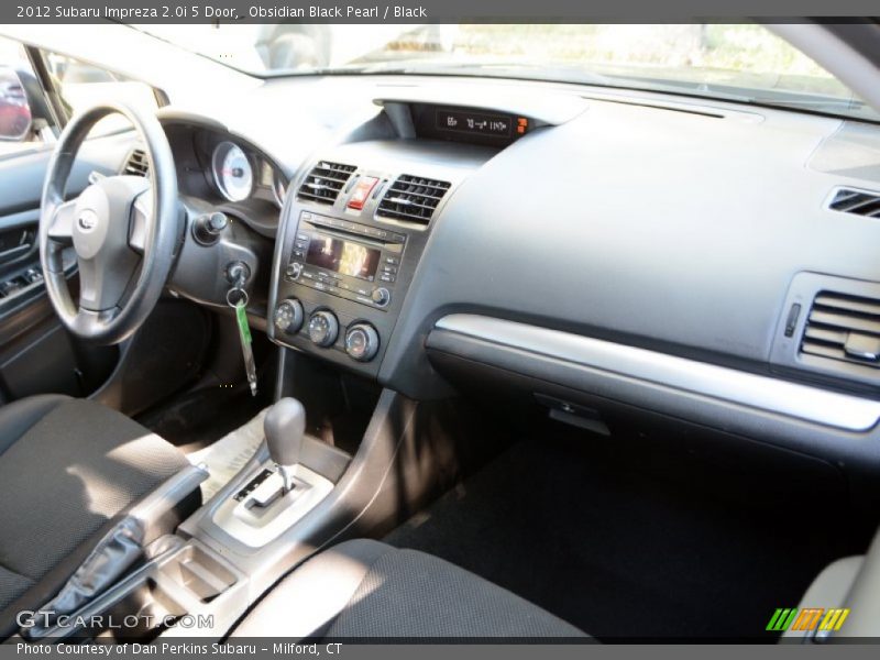 Obsidian Black Pearl / Black 2012 Subaru Impreza 2.0i 5 Door