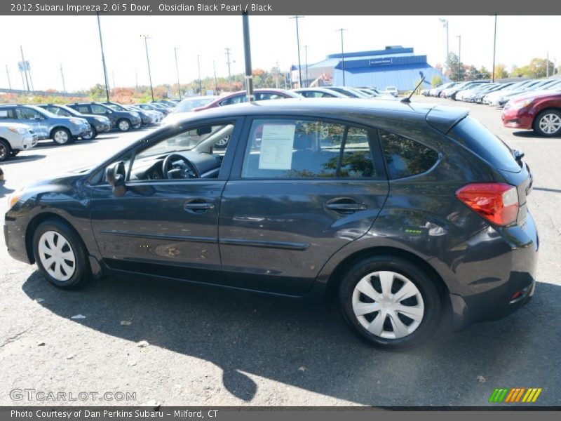 Obsidian Black Pearl / Black 2012 Subaru Impreza 2.0i 5 Door