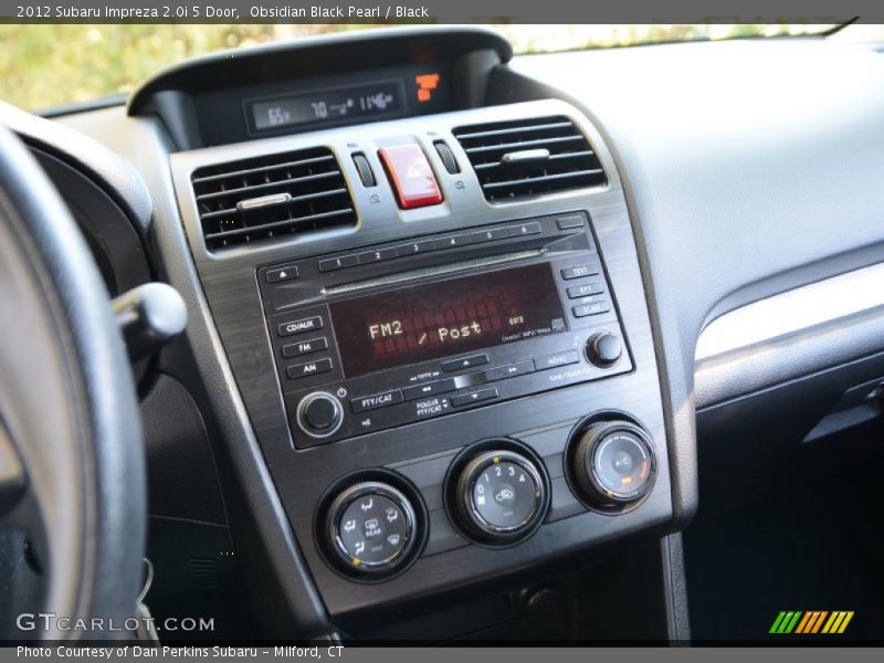 Obsidian Black Pearl / Black 2012 Subaru Impreza 2.0i 5 Door