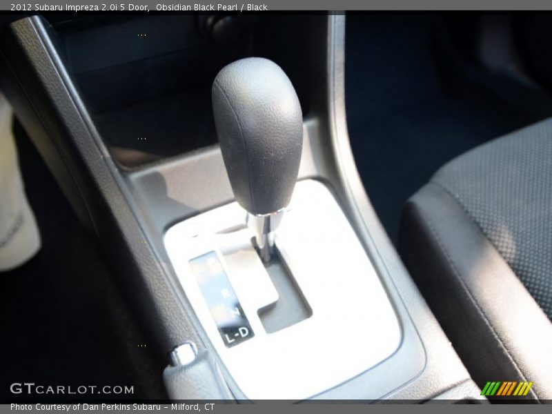 Obsidian Black Pearl / Black 2012 Subaru Impreza 2.0i 5 Door