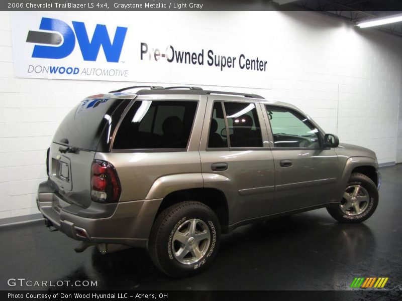 Graystone Metallic / Light Gray 2006 Chevrolet TrailBlazer LS 4x4