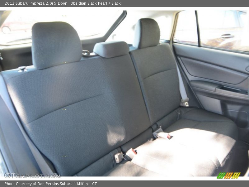 Obsidian Black Pearl / Black 2012 Subaru Impreza 2.0i 5 Door