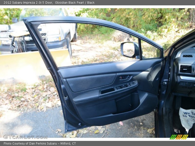Obsidian Black Pearl / Black 2012 Subaru Impreza 2.0i 5 Door