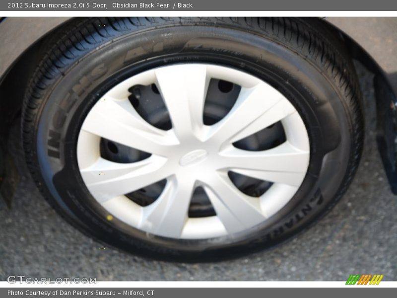 Obsidian Black Pearl / Black 2012 Subaru Impreza 2.0i 5 Door