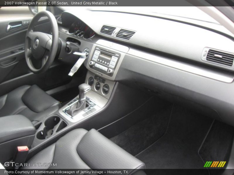 United Grey Metallic / Black 2007 Volkswagen Passat 2.0T Sedan