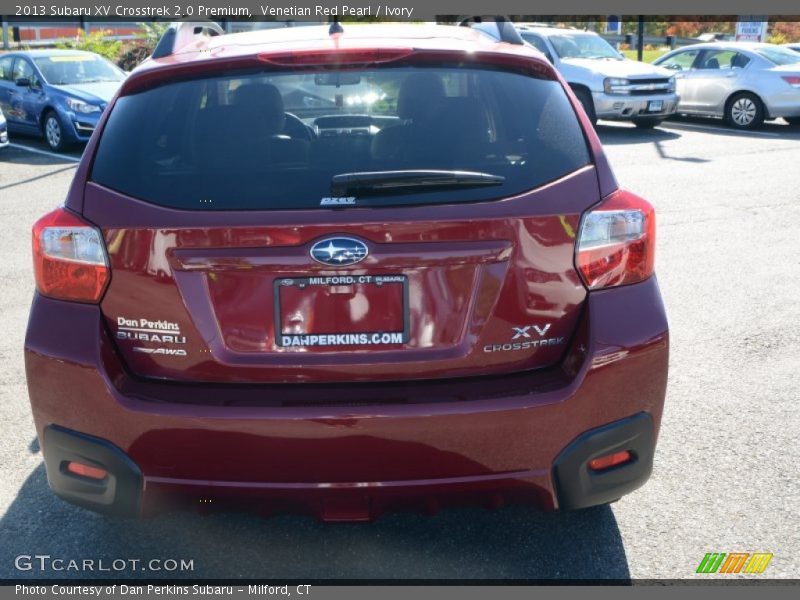 Venetian Red Pearl / Ivory 2013 Subaru XV Crosstrek 2.0 Premium