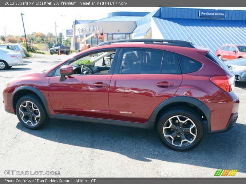 Venetian Red Pearl / Ivory 2013 Subaru XV Crosstrek 2.0 Premium