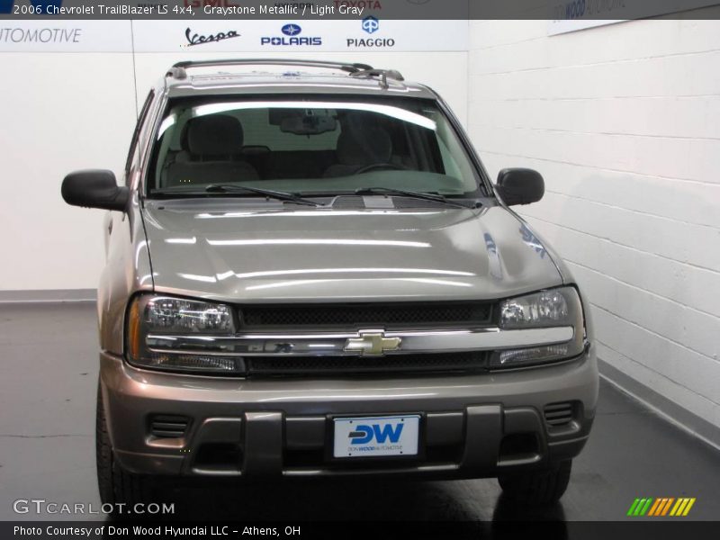 Graystone Metallic / Light Gray 2006 Chevrolet TrailBlazer LS 4x4