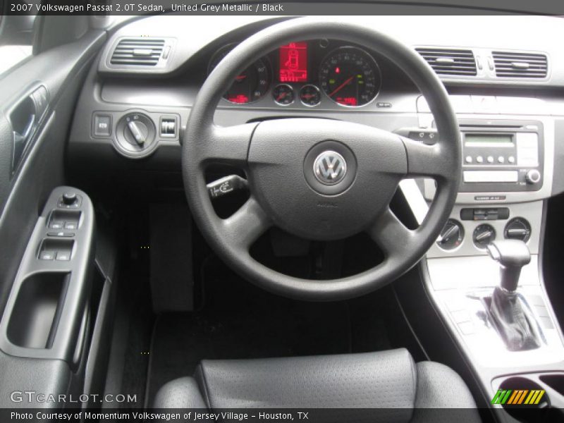 United Grey Metallic / Black 2007 Volkswagen Passat 2.0T Sedan