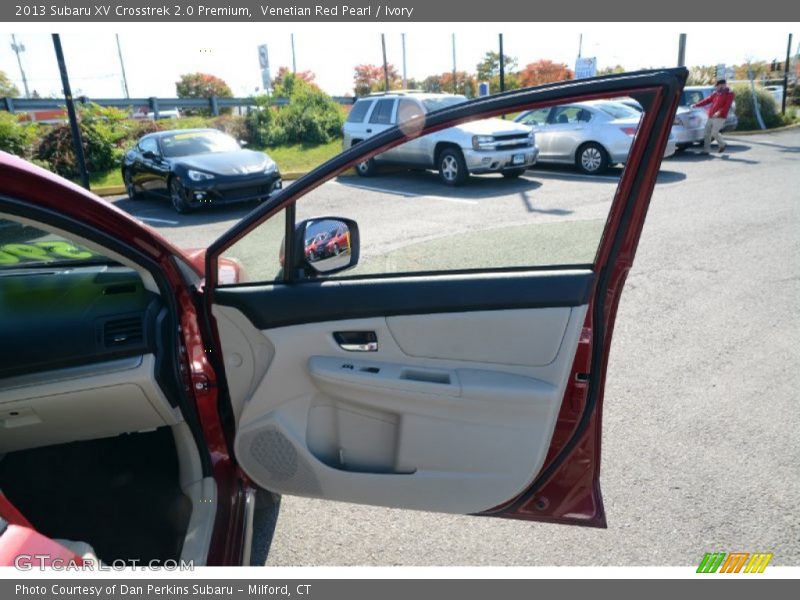 Venetian Red Pearl / Ivory 2013 Subaru XV Crosstrek 2.0 Premium