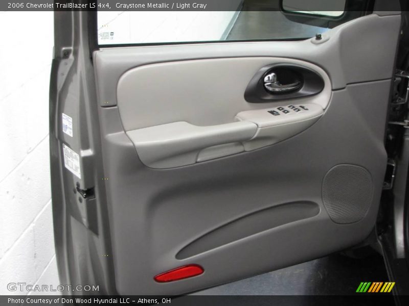 Graystone Metallic / Light Gray 2006 Chevrolet TrailBlazer LS 4x4