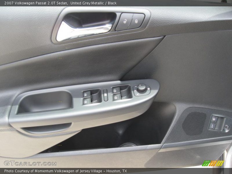 United Grey Metallic / Black 2007 Volkswagen Passat 2.0T Sedan