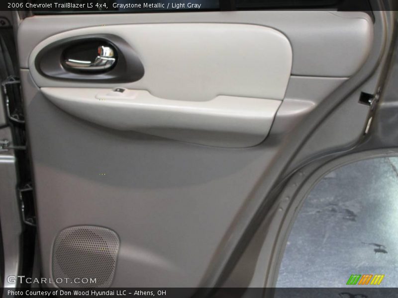Graystone Metallic / Light Gray 2006 Chevrolet TrailBlazer LS 4x4