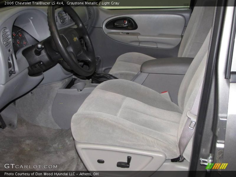 Graystone Metallic / Light Gray 2006 Chevrolet TrailBlazer LS 4x4