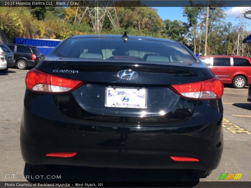 Black / Gray 2013 Hyundai Elantra GLS