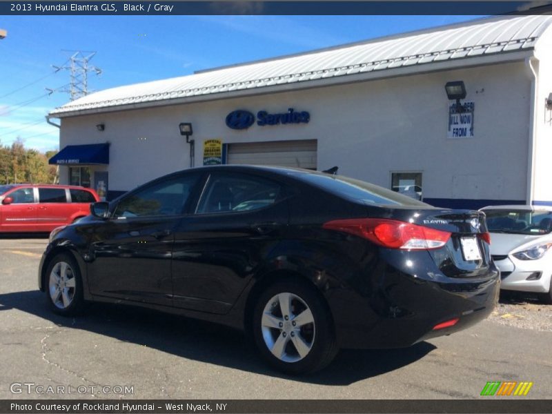 Black / Gray 2013 Hyundai Elantra GLS