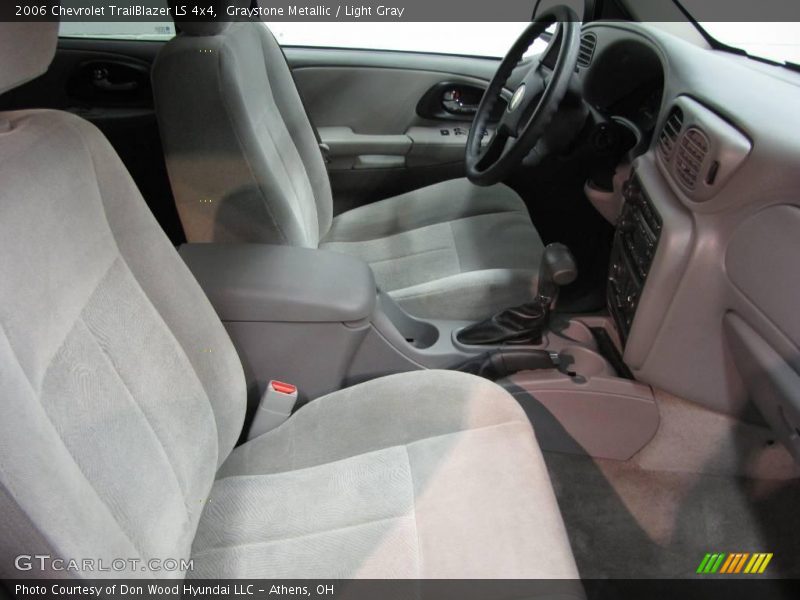 Graystone Metallic / Light Gray 2006 Chevrolet TrailBlazer LS 4x4