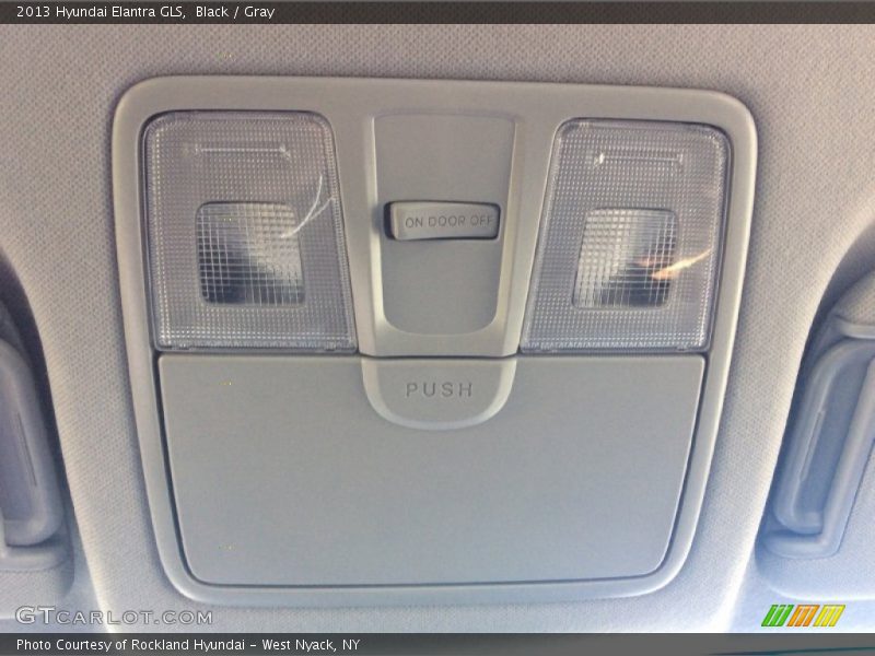 Black / Gray 2013 Hyundai Elantra GLS