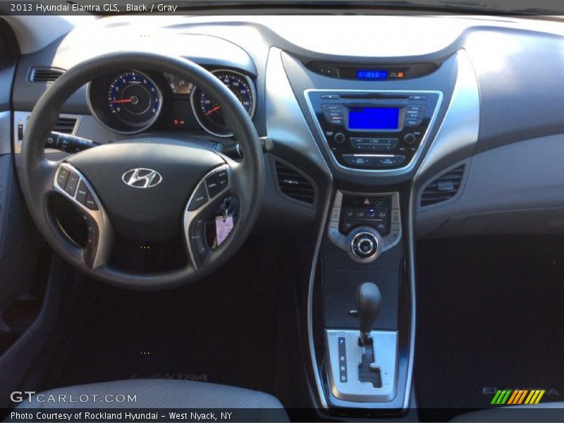 Black / Gray 2013 Hyundai Elantra GLS