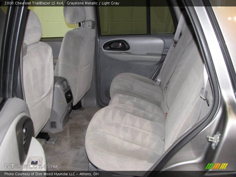 Graystone Metallic / Light Gray 2006 Chevrolet TrailBlazer LS 4x4