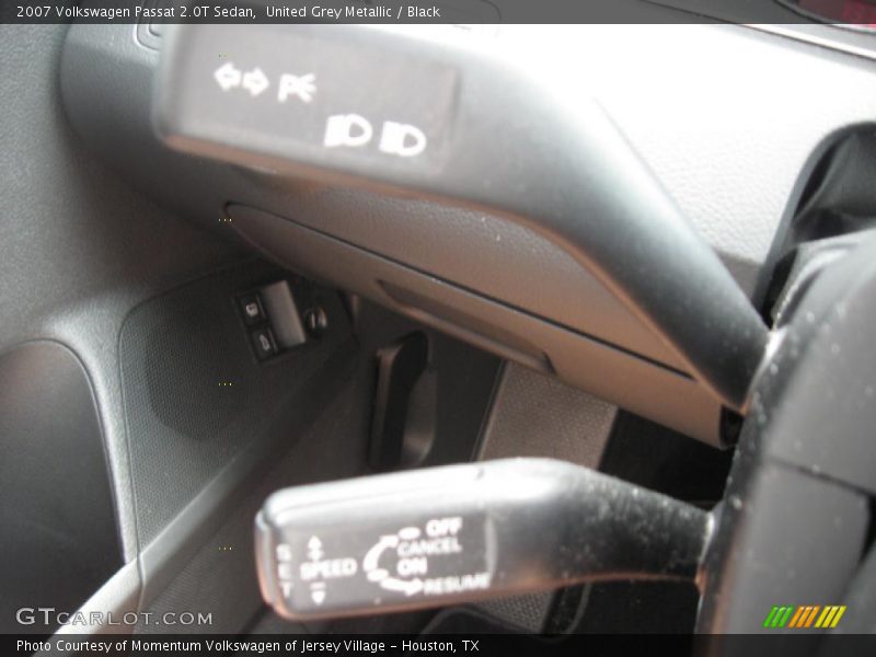 United Grey Metallic / Black 2007 Volkswagen Passat 2.0T Sedan
