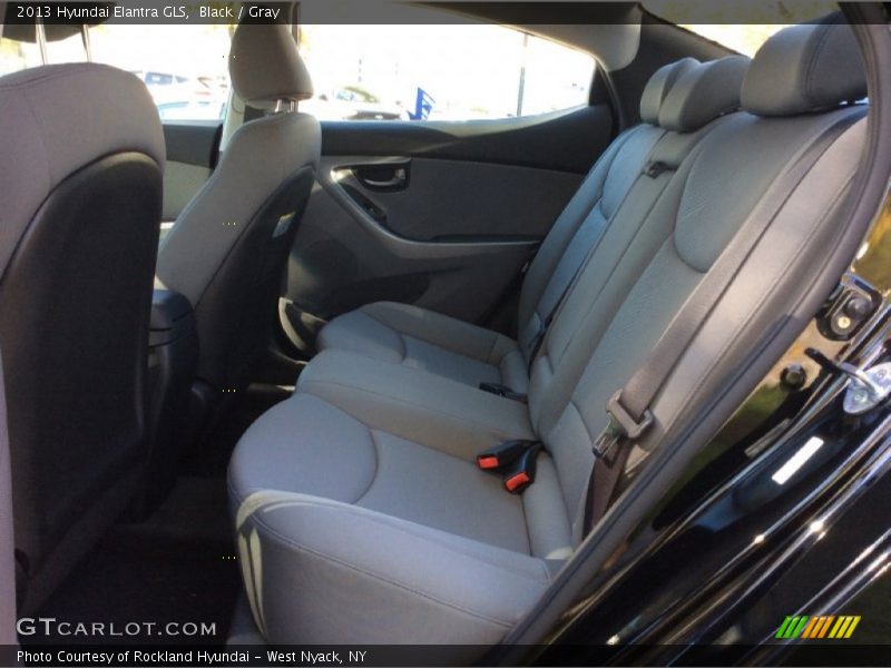 Black / Gray 2013 Hyundai Elantra GLS