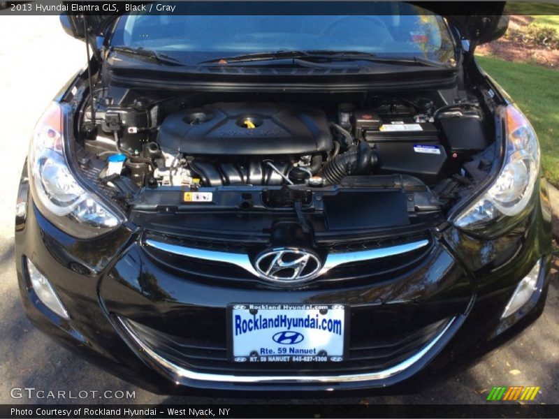 Black / Gray 2013 Hyundai Elantra GLS