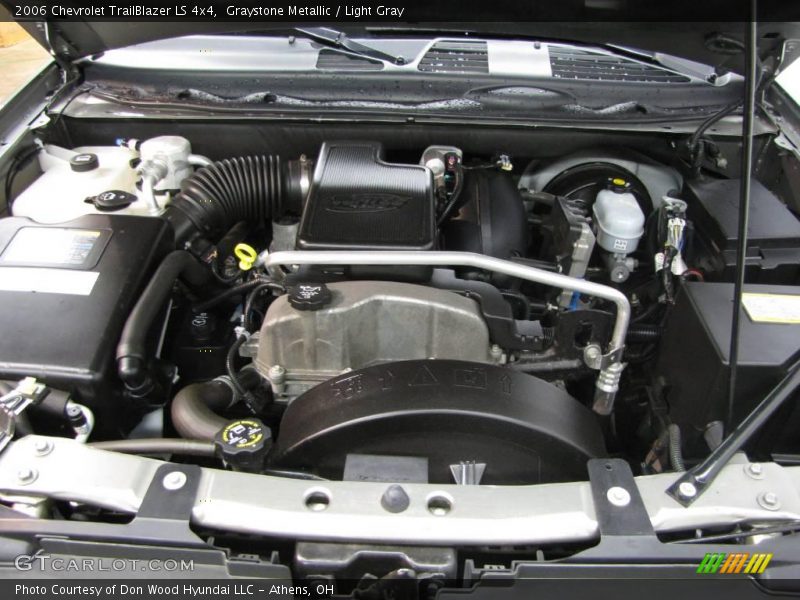 Graystone Metallic / Light Gray 2006 Chevrolet TrailBlazer LS 4x4