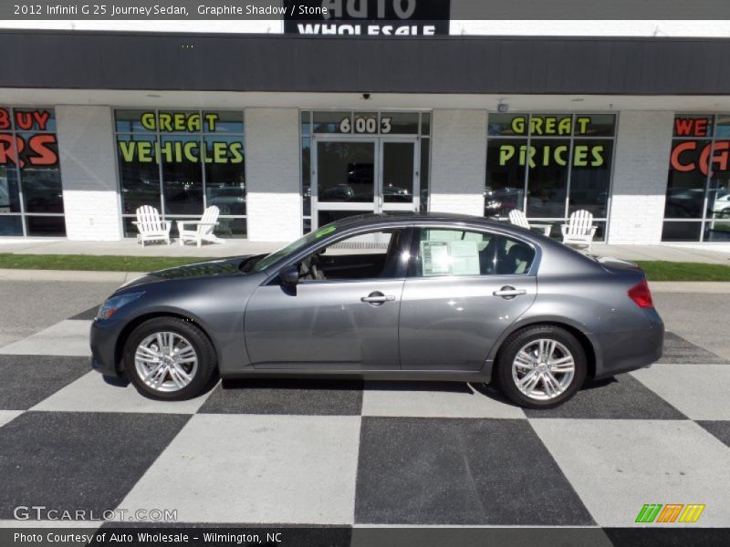 Graphite Shadow / Stone 2012 Infiniti G 25 Journey Sedan