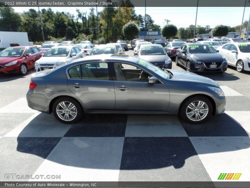 Graphite Shadow / Stone 2012 Infiniti G 25 Journey Sedan