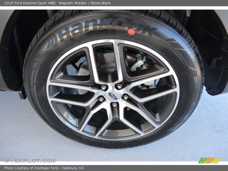 Magnetic Metallic / Ebony Black 2016 Ford Explorer Sport 4WD