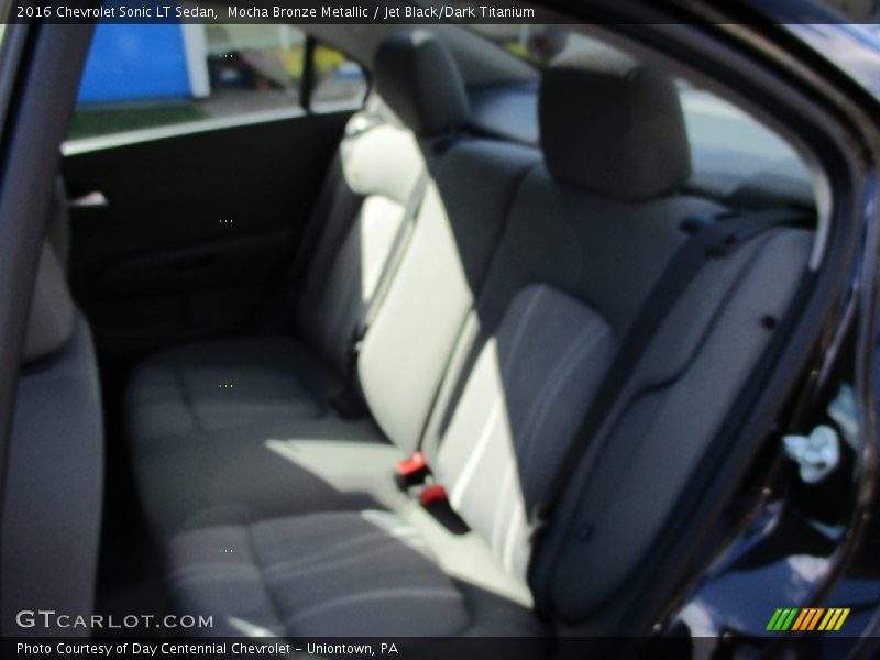 Mocha Bronze Metallic / Jet Black/Dark Titanium 2016 Chevrolet Sonic LT Sedan