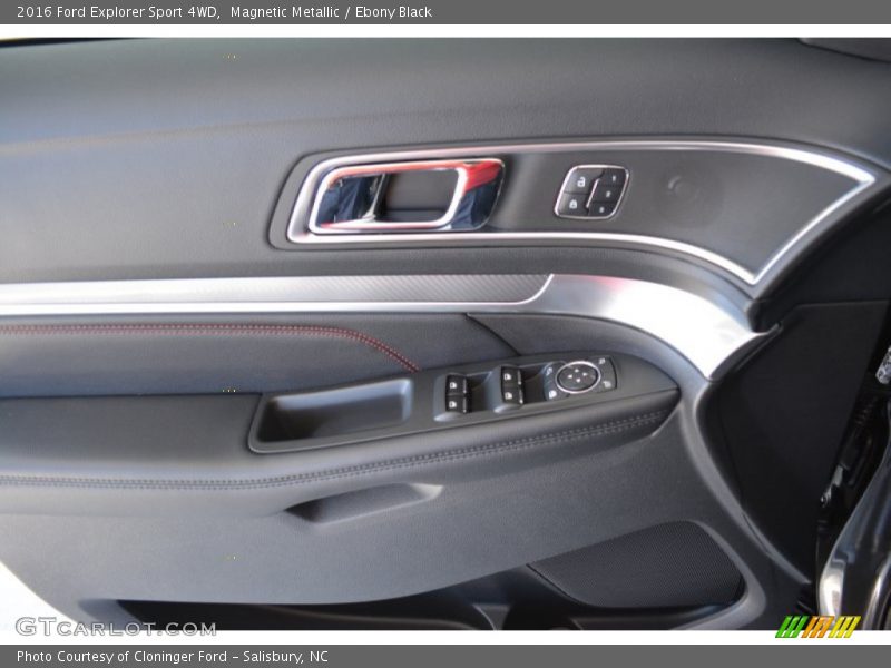 Magnetic Metallic / Ebony Black 2016 Ford Explorer Sport 4WD