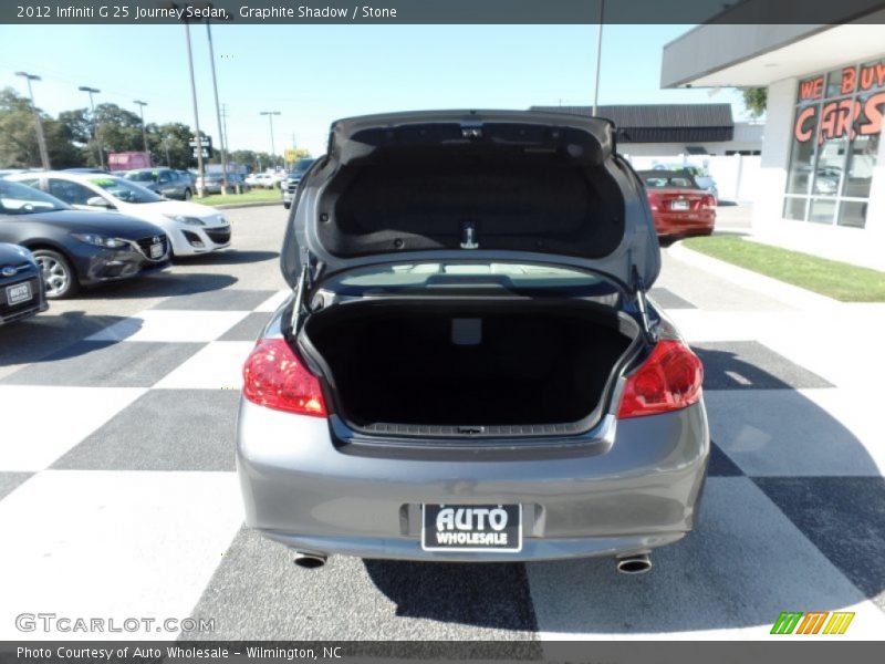 Graphite Shadow / Stone 2012 Infiniti G 25 Journey Sedan