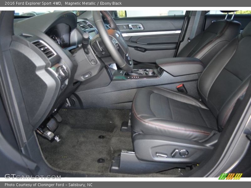 Magnetic Metallic / Ebony Black 2016 Ford Explorer Sport 4WD