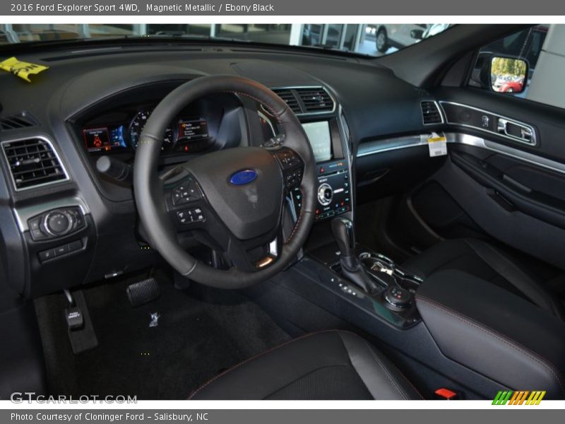 Magnetic Metallic / Ebony Black 2016 Ford Explorer Sport 4WD