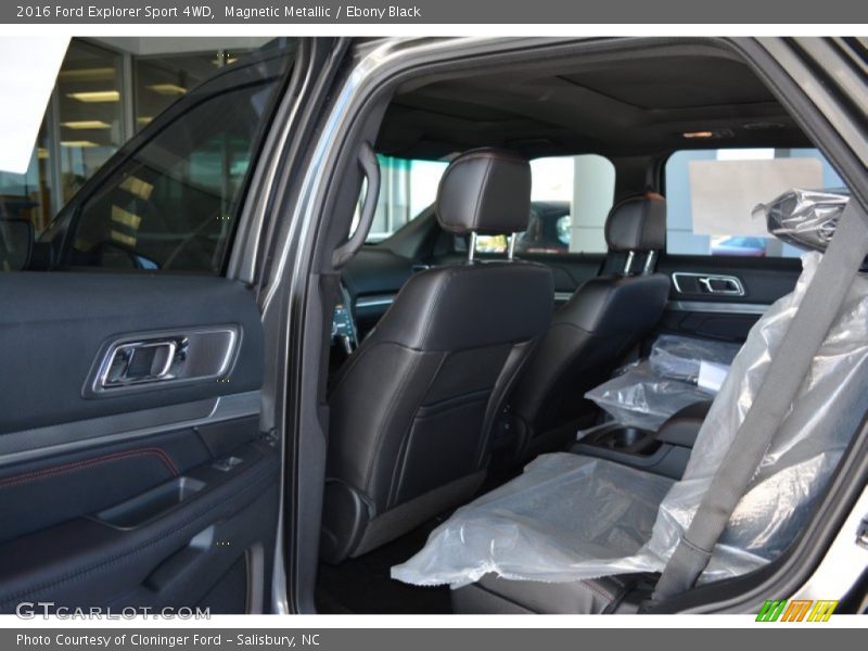 Magnetic Metallic / Ebony Black 2016 Ford Explorer Sport 4WD