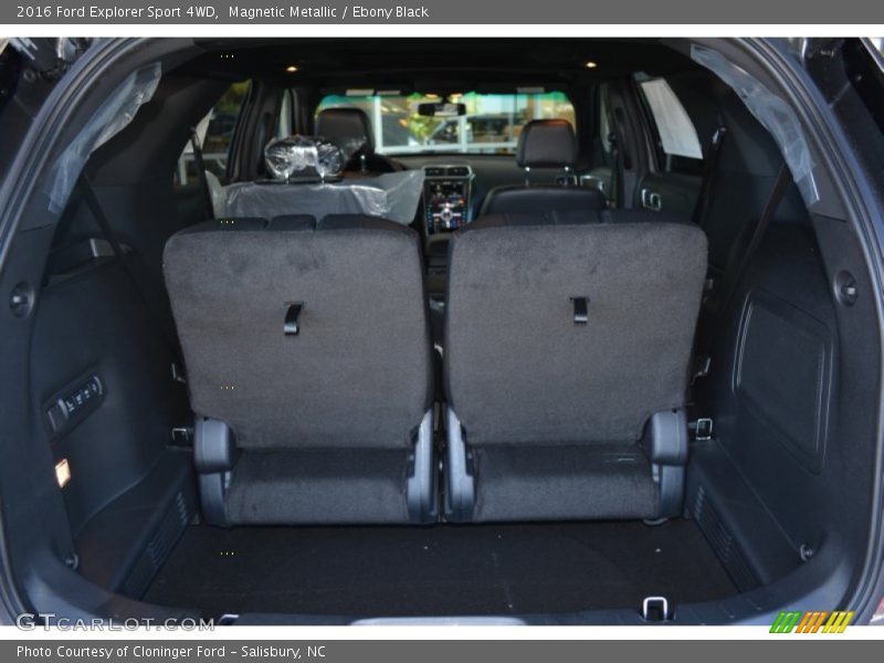 Magnetic Metallic / Ebony Black 2016 Ford Explorer Sport 4WD