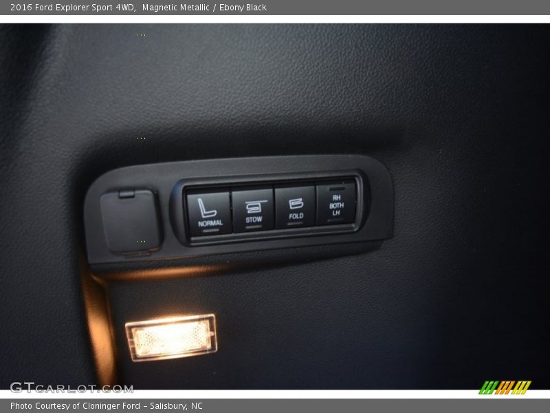 Magnetic Metallic / Ebony Black 2016 Ford Explorer Sport 4WD