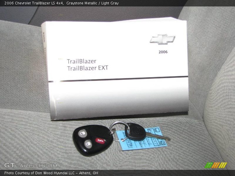 Graystone Metallic / Light Gray 2006 Chevrolet TrailBlazer LS 4x4