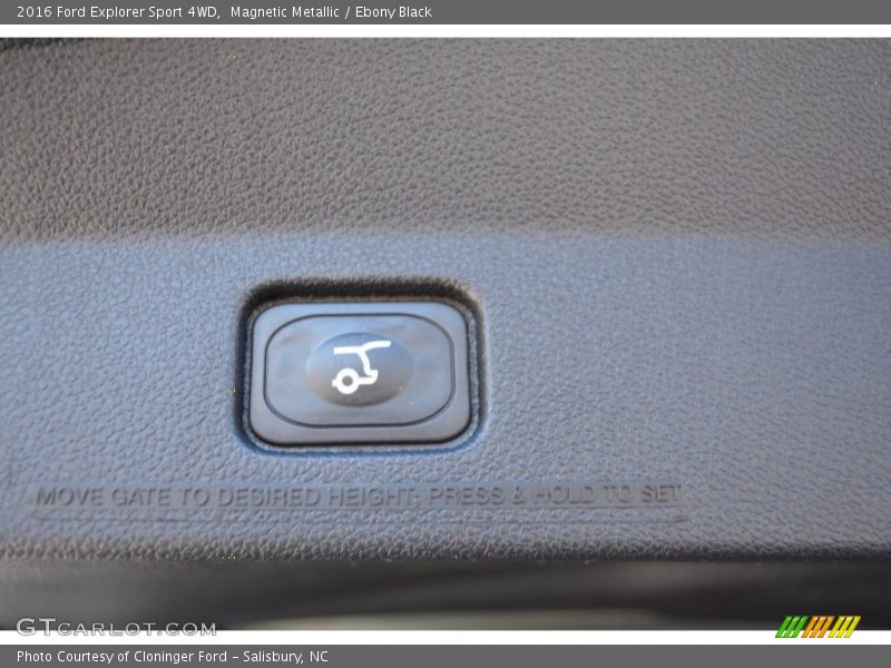 Magnetic Metallic / Ebony Black 2016 Ford Explorer Sport 4WD