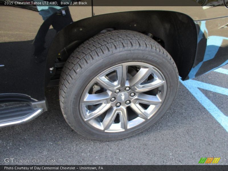 Black / Jet Black 2015 Chevrolet Tahoe LTZ 4WD