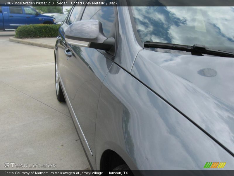 United Grey Metallic / Black 2007 Volkswagen Passat 2.0T Sedan