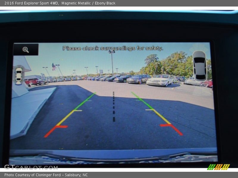 Magnetic Metallic / Ebony Black 2016 Ford Explorer Sport 4WD