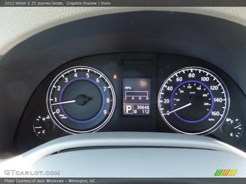 Graphite Shadow / Stone 2012 Infiniti G 25 Journey Sedan
