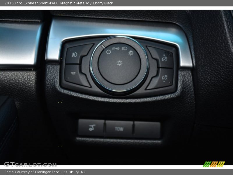Magnetic Metallic / Ebony Black 2016 Ford Explorer Sport 4WD