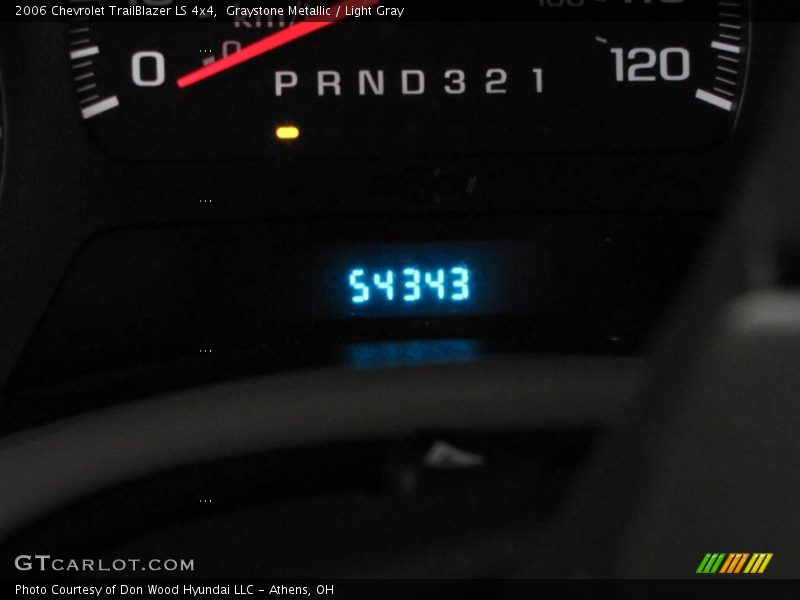 Graystone Metallic / Light Gray 2006 Chevrolet TrailBlazer LS 4x4