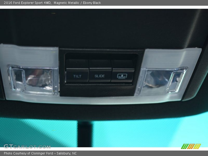 Magnetic Metallic / Ebony Black 2016 Ford Explorer Sport 4WD