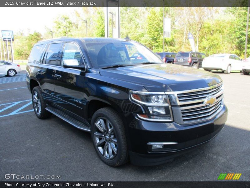 Black / Jet Black 2015 Chevrolet Tahoe LTZ 4WD