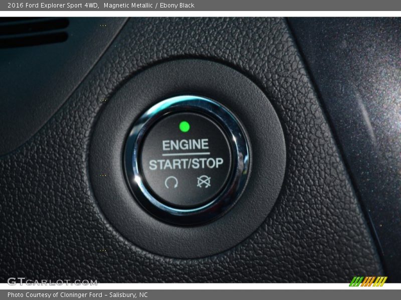 Magnetic Metallic / Ebony Black 2016 Ford Explorer Sport 4WD